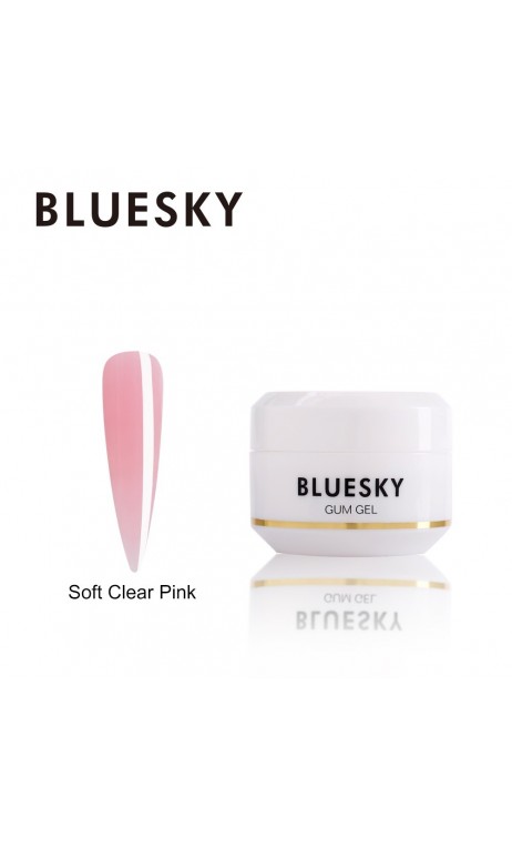 Bluesky Gum gēls Soft Clear Pink 15ml