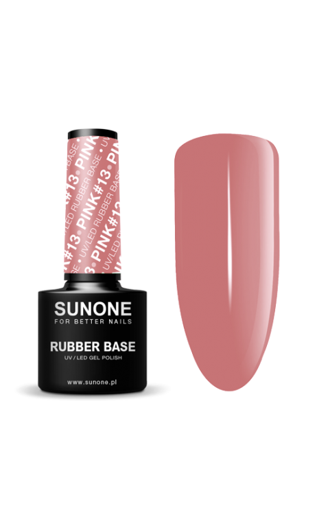 Sunone Rubber Base Pink 13 базa 5 г